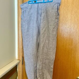 Club Room Light Gray Linen Chinos